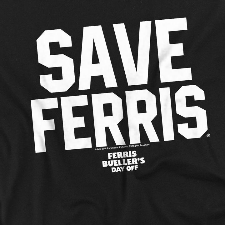 Image du produit Ferris Bueller´s Day Off Ferris Bueller's Day Off - T-shirt SAVE FERRIS - Homme (L)
