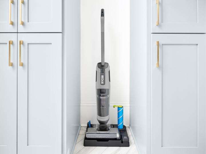 Produktbild Ryobi Akku-Hartbodenreiniger RHFC18BL-0 ohne Akku und Ladegerät