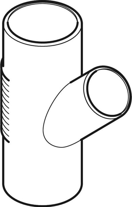 Produktbild Geberit Silent-db20 Abzweig 45° d110/110
