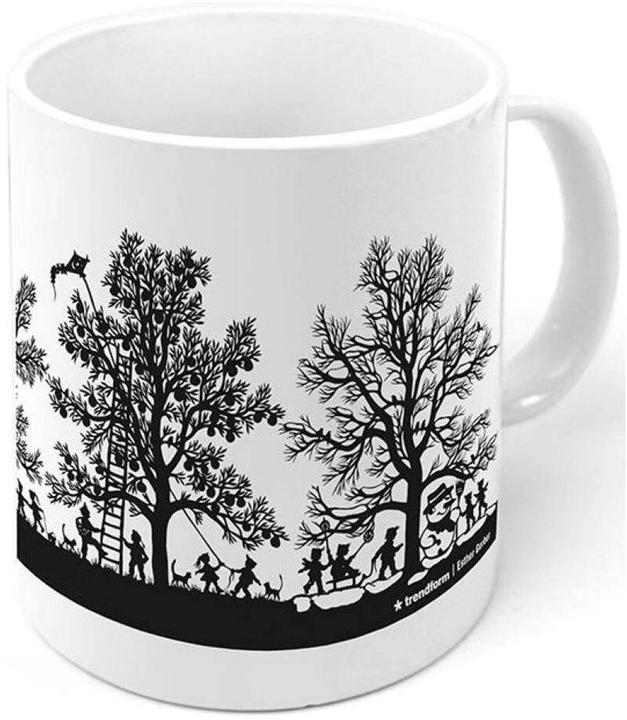 Image du produit Trendform Tasse à café SWISS SEASONS noir/blanc (330 ml, 1 x)