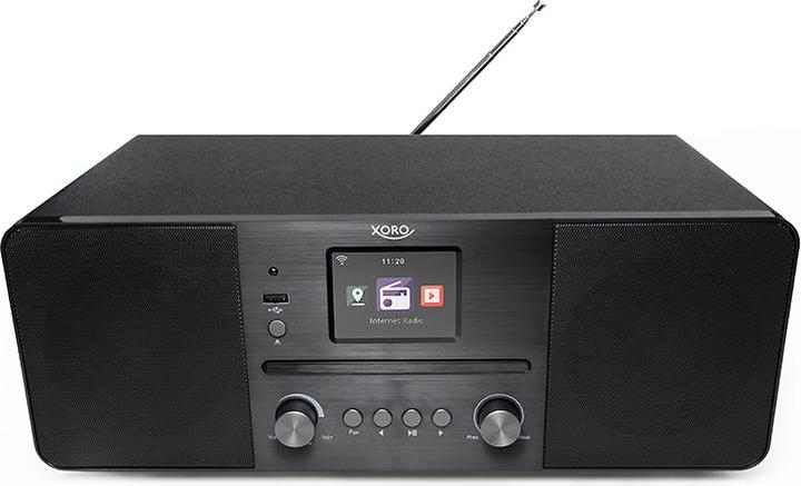 Immagine prodotto Xoro HMT 620 All-in-One stereo internet radio nero (FM, DAB, Bluetooth, WiFi)