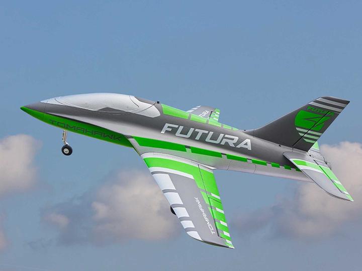 Actual product image FMS Futura Jet EDF 64 PNP grün - 90 cm (Jet)