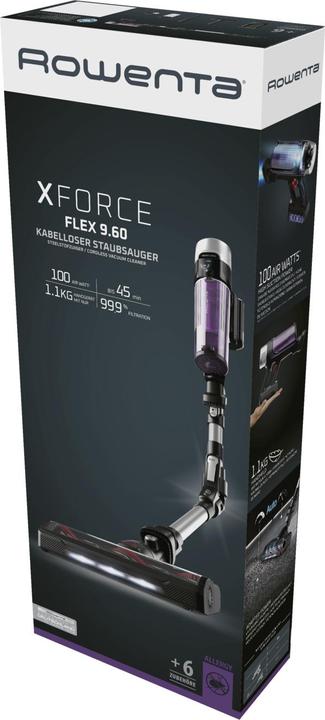 Immagine prodotto Rowenta steelstofzuiger xforce flex 09.60 100awatt