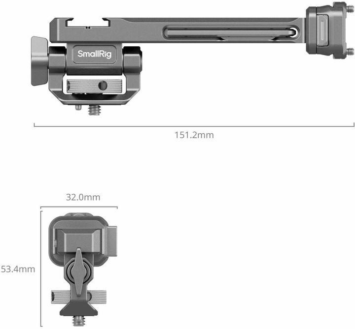 Actual product image SmallRig HawkLock H21 Monitor Support for DJI Stabilisers 4637 (Gimbal mount)