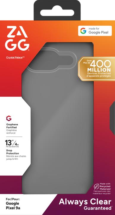 Actual product image Zagg Crystal Palace Case For Pixel 9a (Google Pixel 9a)