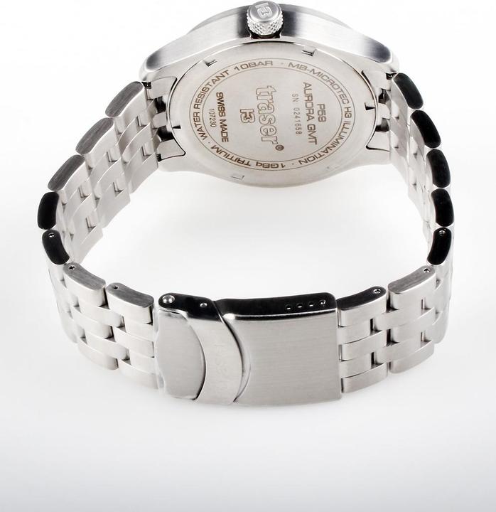 Actual product image Traser P59 Aurora GMT (Analogue wristwatch, 42 mm)