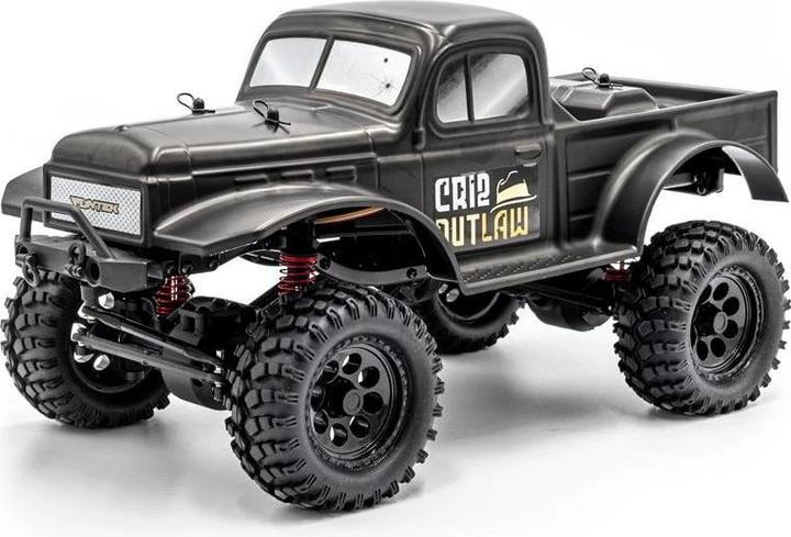 Actual product image Funtek Scale Crawler CR12 Outlaw Black, RTR, 1:12 (RTR Ready-to-Run)