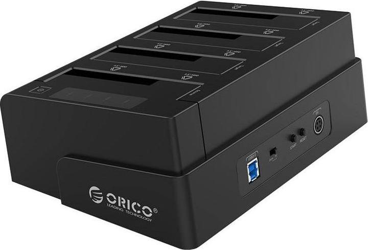 Image du produit Orico 2.5 3.5 pouces 4 baies USB3.0 1 to 3 Clone Hard Drive Dock (2.5", 3.5")