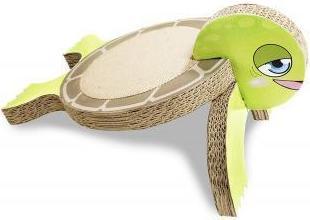 Croci Spa turtle scraper for cats 26x36x20cm