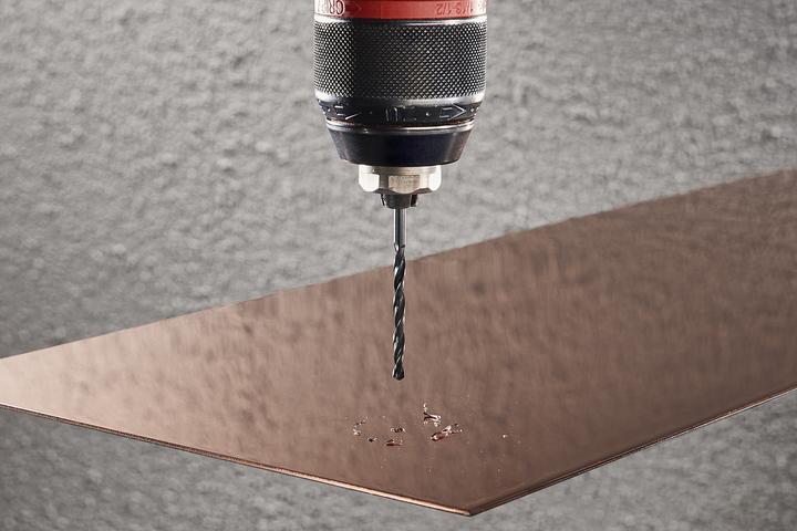 Produktbild wolfcraft Metallbohrer-Set HSS rollgewalzt, Ø 2-8 mm, 6-tlg. (2, 3, 4, 5, 6, 8 mm)