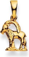 Produktbild Natsumi Schmuck Anhänger Sternzeichen Steinbock Gelbgold 18K/750 (750/18 K Gelbgold)