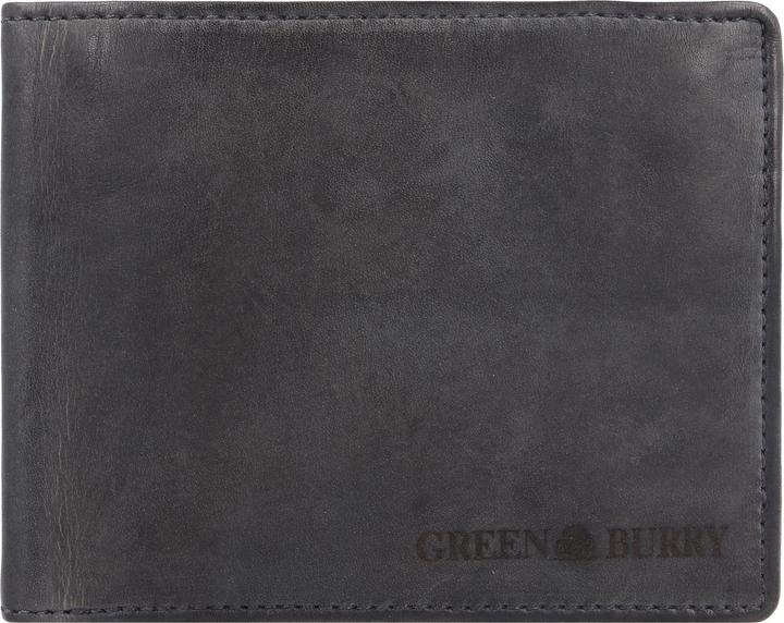 Greenburry Vintage Washed Geldbörse Leder 13 cm