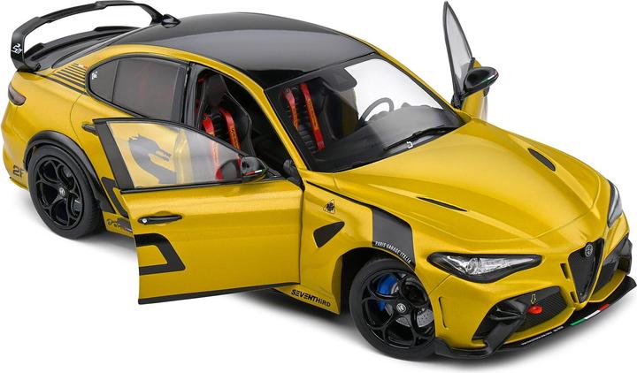 Actual product image Solido 1:18 Alfa Romeo Giulia GTA yellow