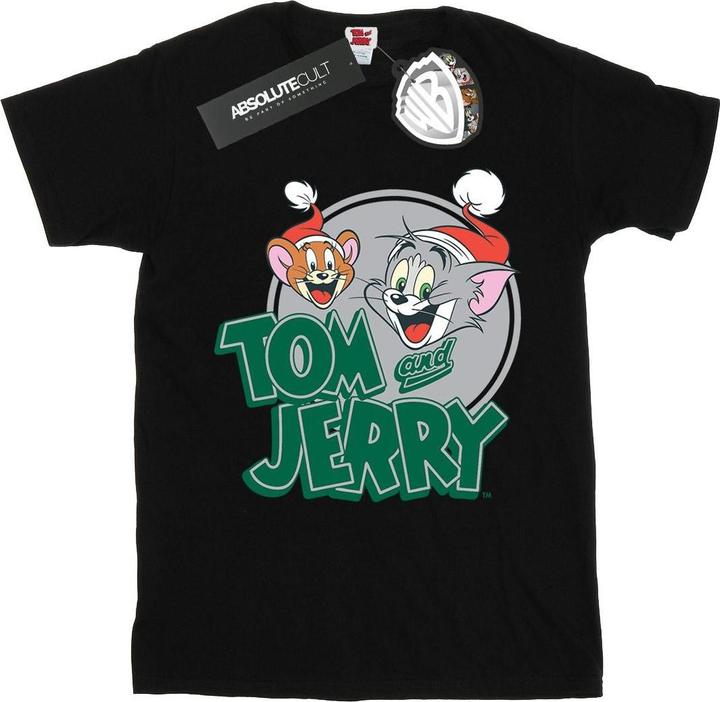 Tom & Jerry Christmas Greetings TShirt (XXL)