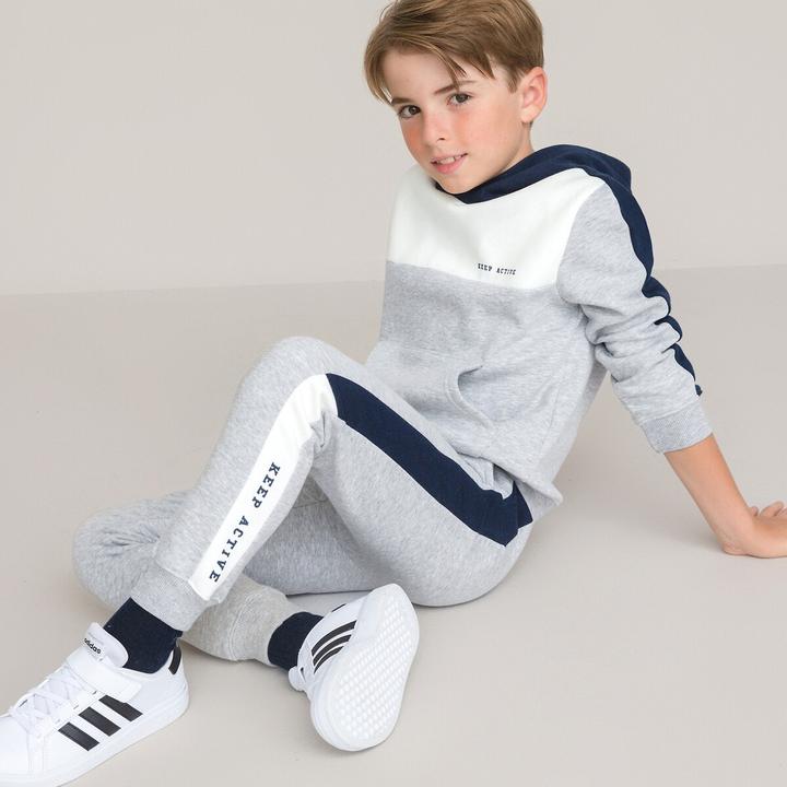 Image du produit La Redoute Collections Ensemble sweat-shirt et pantalon de jogging (134)