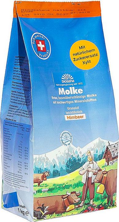 Produktbild Biosana Molke Granulat Himbeer refill (1 Stück, Granulat, 1000 g)