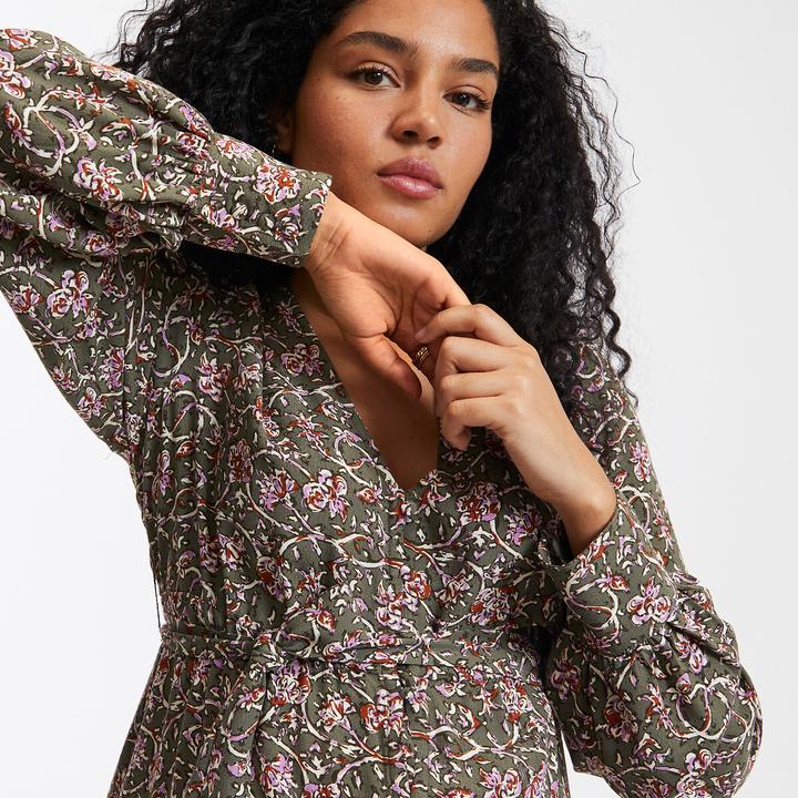 Produktbild La Redoute Collections Umstands-Midikleid mit Blumenmuster (38)
