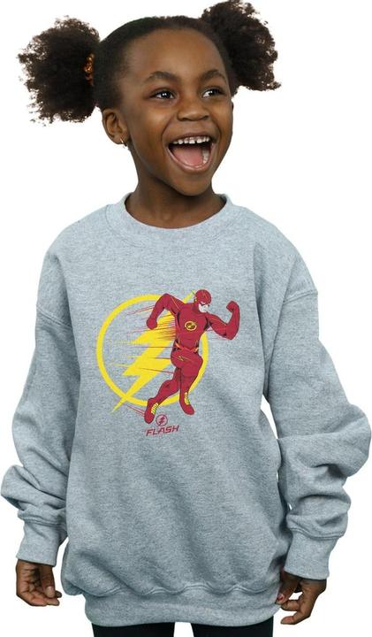 Produktbild The Flash Running Emblem Sweatshirt Mädchen (140, 146)