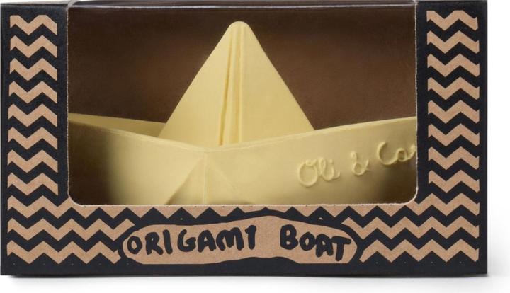 Produktbild Oli and Carol Origami Boat Badespielzeug Monochrome Vanilla