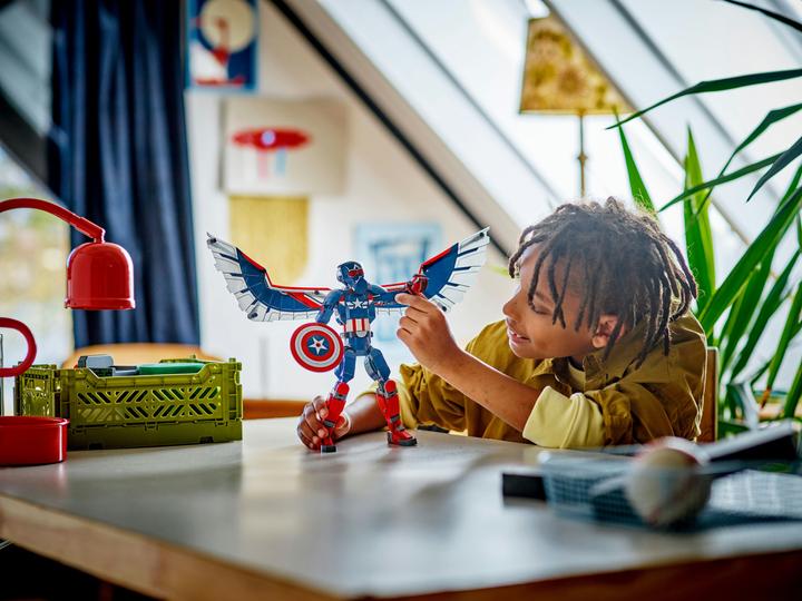 Produktbild LEGO New Captain America Baufigur (76296, LEGO Marvel)