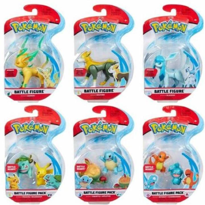 Actual product image Jazwares Pokémon Battle figures ass Wave