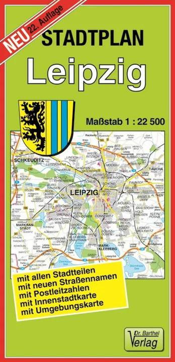 Image du produit Docteur Barthel Plan de la ville de Leipzig