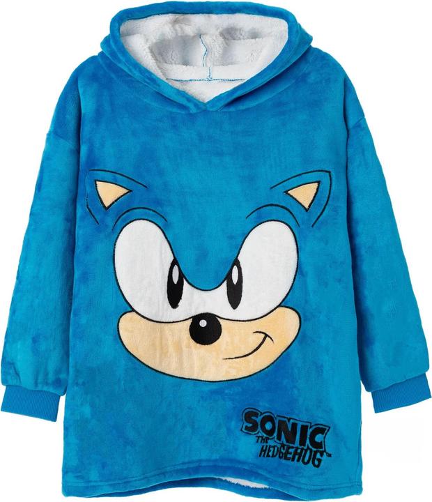 Produktbild Sonic The Hedgehog Kapuzendecke mit Kapuze Jungen (One Size)
