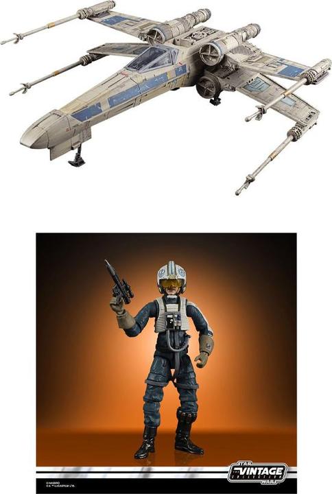 Image du produit Hasbro Star Wars Rogue One The Vintage Collection Antoc Merrick's X-Wing Fighter Véhicule avec figurine