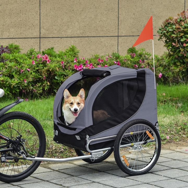 Actual product image PawHut Bicycle trailer for dogs