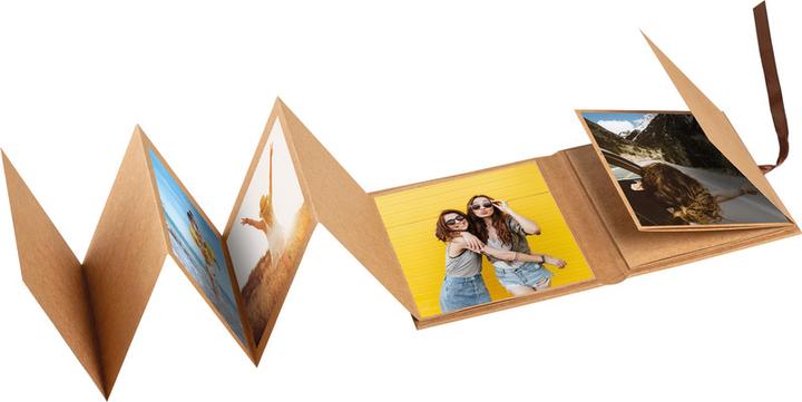 Produktbild Walther Design Leperello 10x10cm braun