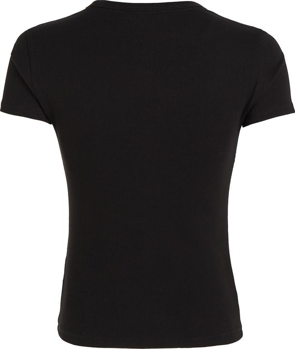 Actual product image Tommy Jeans Tjw Slim Essential Rib Ss Ext (S)