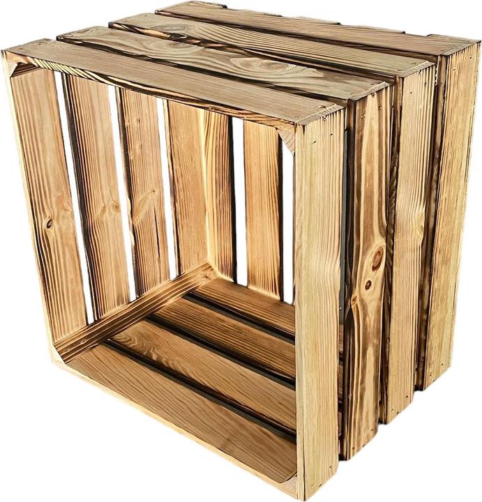 Actual product image Natura Punto Storage box wood, flamed (40 x 30 x 40 cm)