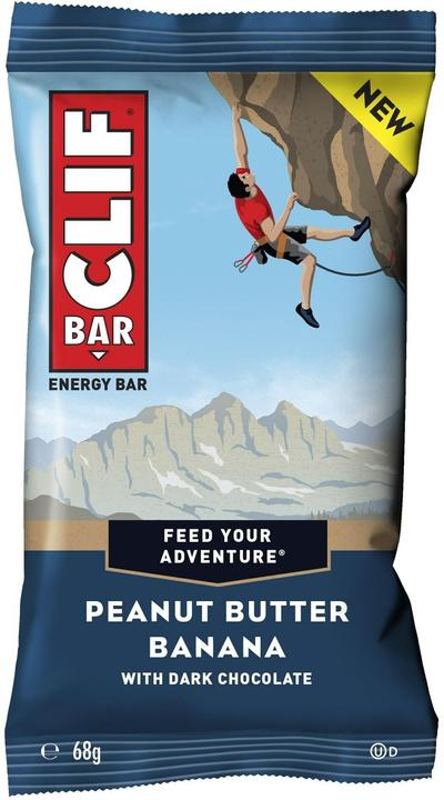 Image du produit Clif Bar Barres énergétiques (Chocolat noir, Banane, 12 pcs, 816 g)