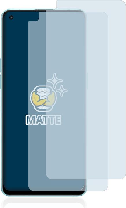 Actual product image BROTECT Anti-glare screen protector matt (2 Piece, Oppo Reno 6 5G)