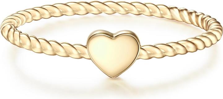 Glanzstücke München Damen Herz Sterling Silber gelbgold - 10100