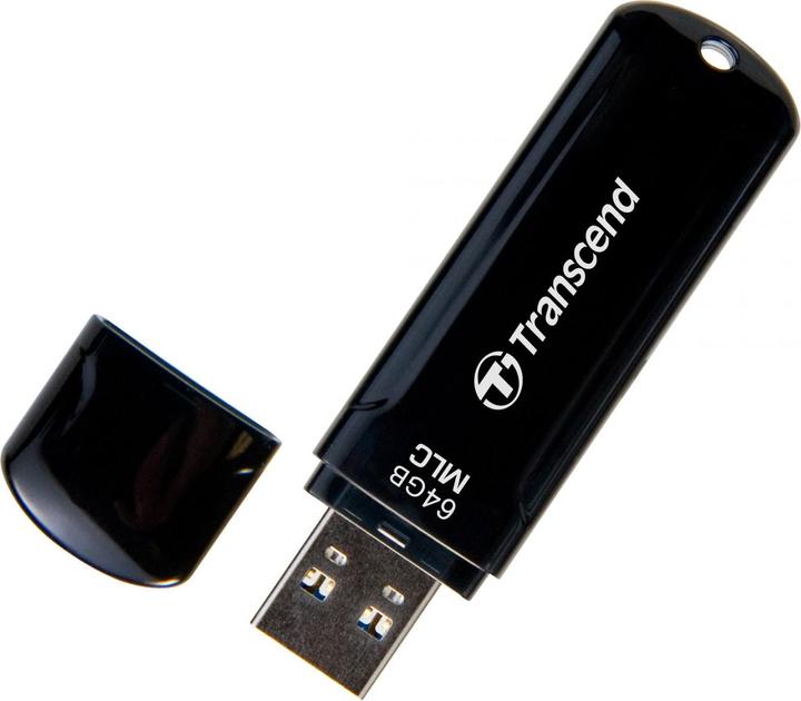Image du produit Transcend 64GB JETFLASH 750, USB 3.0 (64 Go, USB-A, USB 3.1)