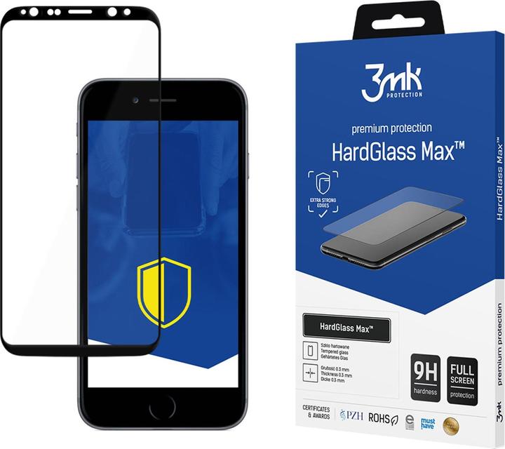 Immagine prodotto 3MK HardGlass Max for Samsung Galaxy S8 Plus black frame (1 Pezzo/i, Samsung Galaxy S21)