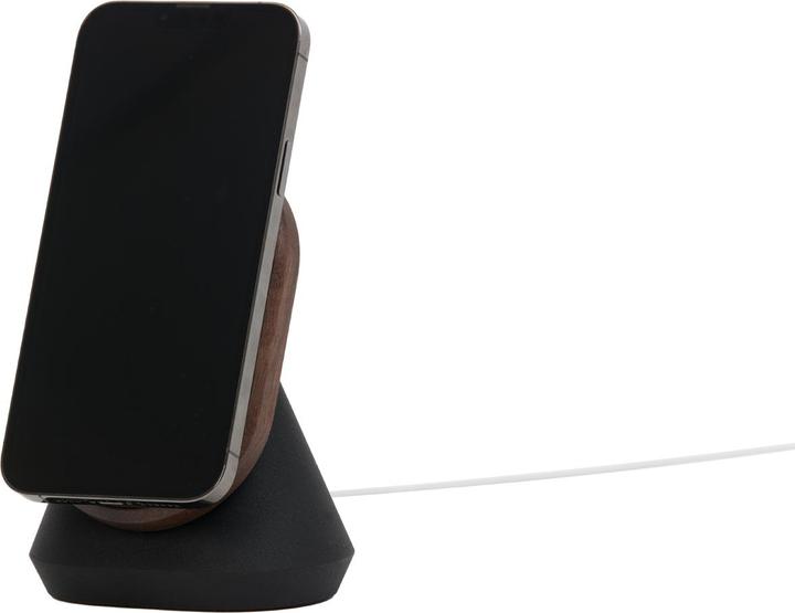 Produktbild Oakywood MagSafe iPhone Stand Multifunktionaler iPhone-Ständer - Walnuss -