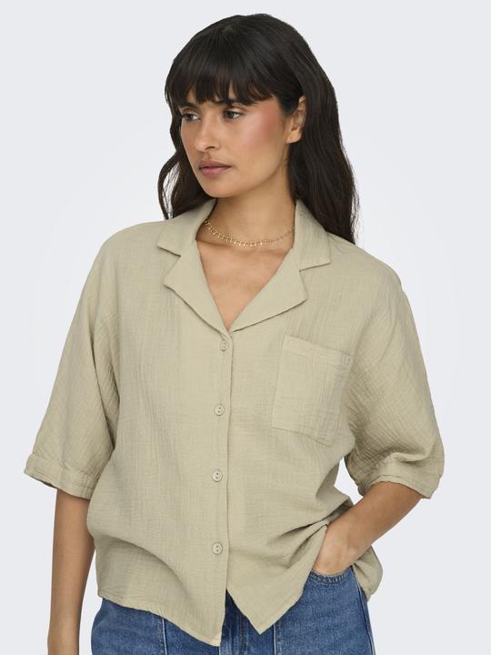 Actual product image Only Regular fit button-down collar shirt Shirt (XS)