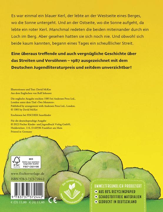 Actual product image Du hast angefangen! Nein, du! (German, David McKee, 2023)