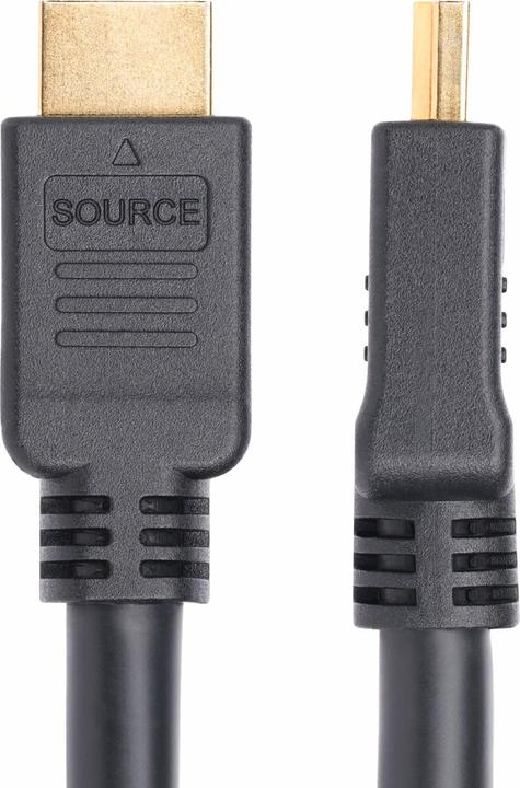Actual product image StarTech com 10m (32.8ft) Active HDMI 2.0 Cable, CMP, Plenum Rated, High Speed HDMI Cable, 4K 60Hz (10 m, HDMI)