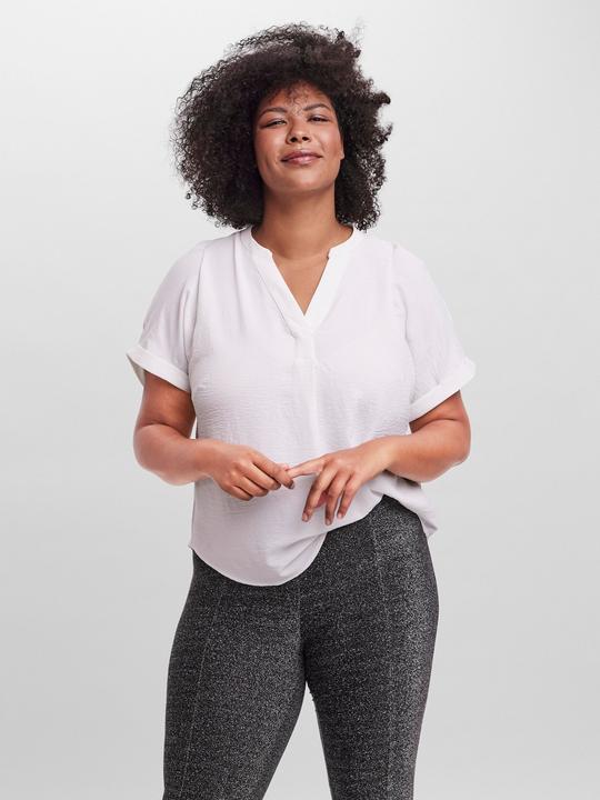 Produktbild Vero Moda V-Ausschnitt Oberteil mit kurzen Ärmeln (50)