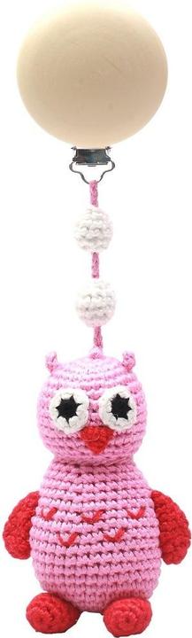 Image du produit nature Zoo natureZOO Poussette au crochet, Chouette rose