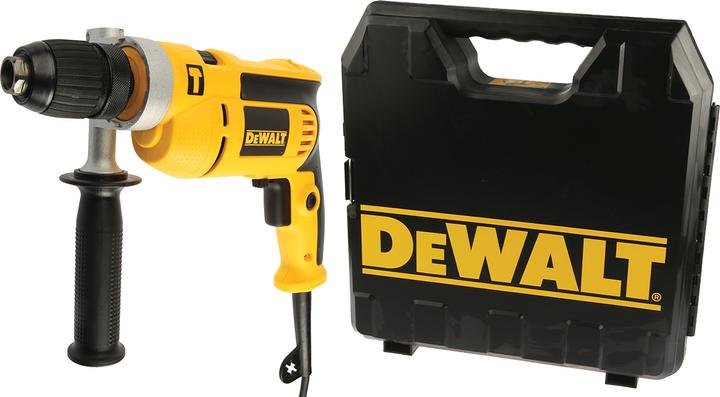 Produktbild DeWalt 650W 13mm percussion drill keyless chuck (Netzbetrieb)