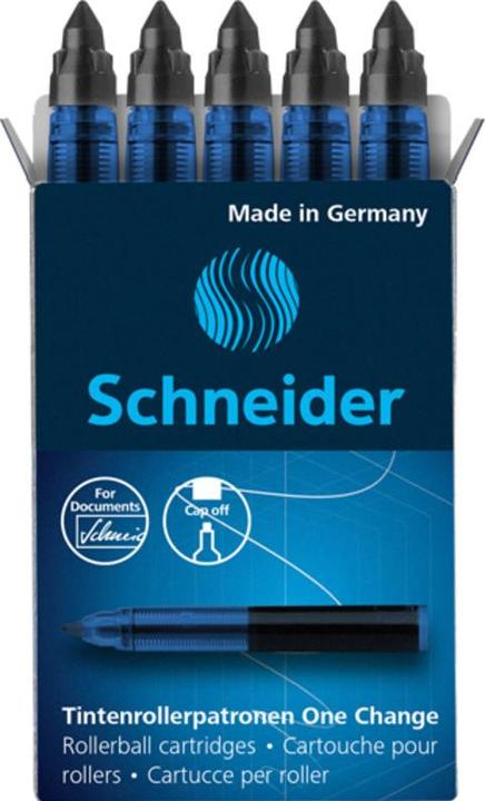 Produktbild Schneider ONE CHANGE - Rollerpatrone (Tintenfass, Schwarz, 0.60 mm)