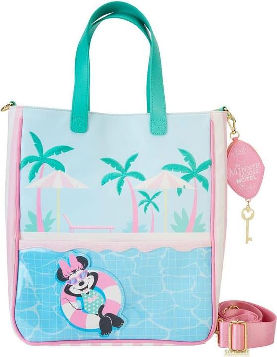 Produktbild Loungefly Disney by Tragetasche mit Geldbeutel Minnie Mouse Vacation Style