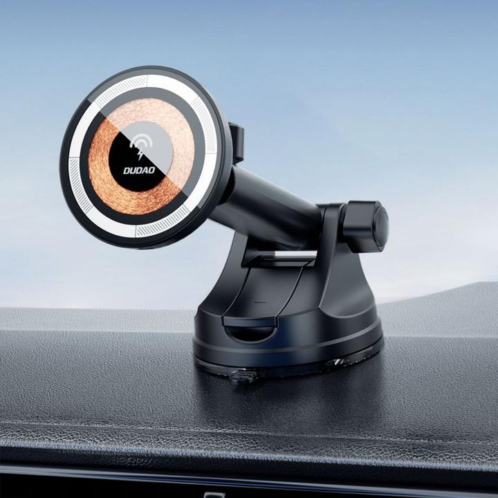 Actual product image Dudao F12MAX+ 15W Wireless Charger and Car holder