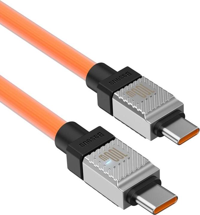 Produktbild Baseus Cable USB-C do USB-C CoolPlay 100W 1m (orange) (1 m, USB 3.2 Gen 2)