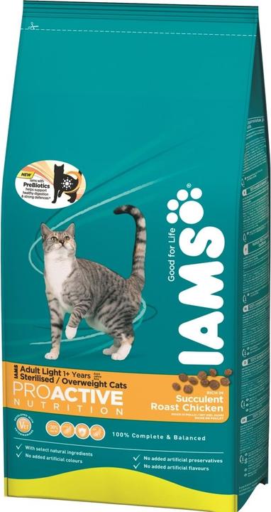 Actual product image Iams for Vitality Sterilised with Chicken (Senior, Adult, 1 pcs., 3000 g)
