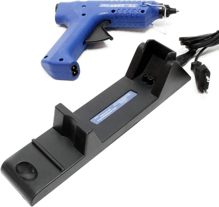 Produktbild Wiltec Heissklebepistole Set 80W Klebepistole Aufheizstation Heisskleber Klebepatronen